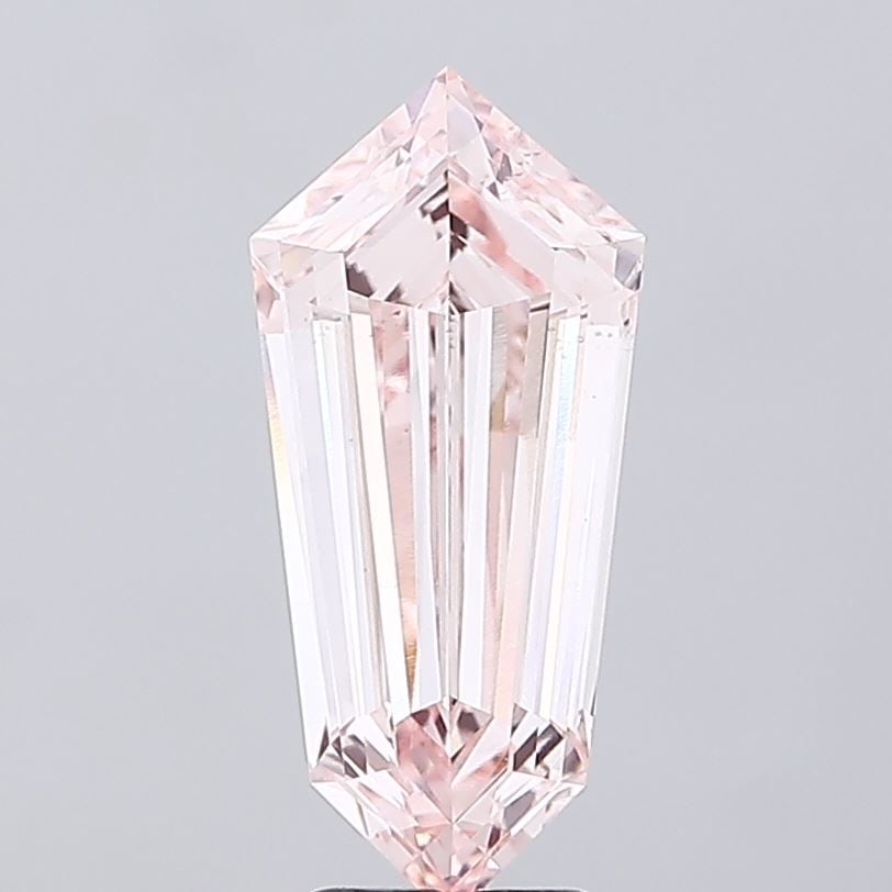 Loose Diamond - HEXAGONAL 5.03ct Fancy Intense Pink VS1: Loose Diamond - HEXAGONAL 5.03ct Fancy Intense Pink VS1 Source: This is a real non-mined Diamond that has been grown in a lab Shape: HEXAGONAL Carats: 5.03 Color: Fancy Intense Pink Certification:
