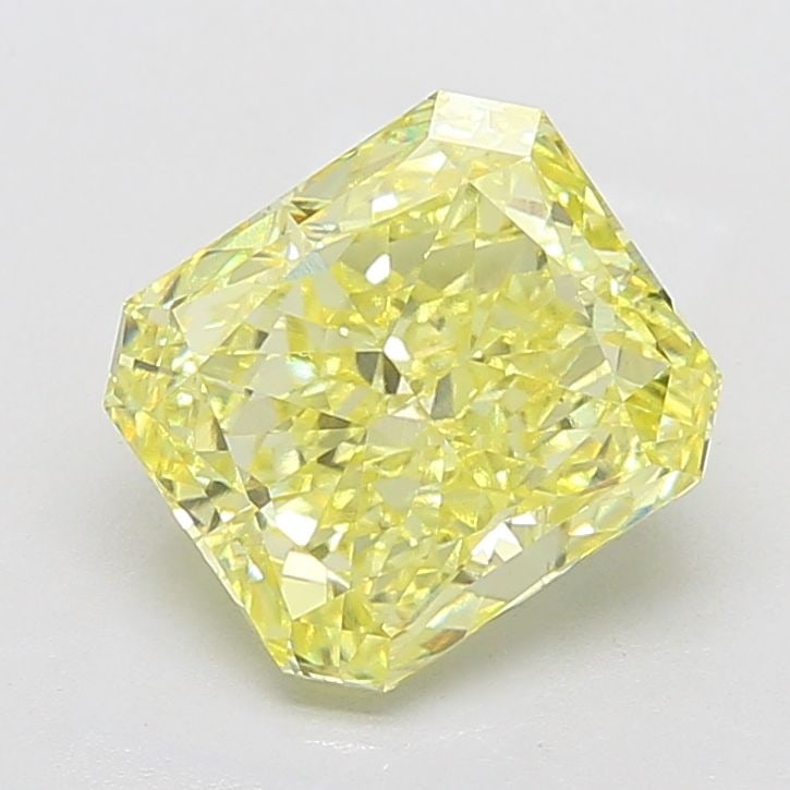 Loose Diamond - RADIANT 5.11ct Fancy Intense Yellow VS1: Loose Diamond - RADIANT 5.11ct Fancy Intense Yellow VS1 Source: This is a real non-mined Diamond that has been grown in a lab Shape: RADIANT Carats: 5.11 Color: Fancy Intense Yellow Certification: IGI