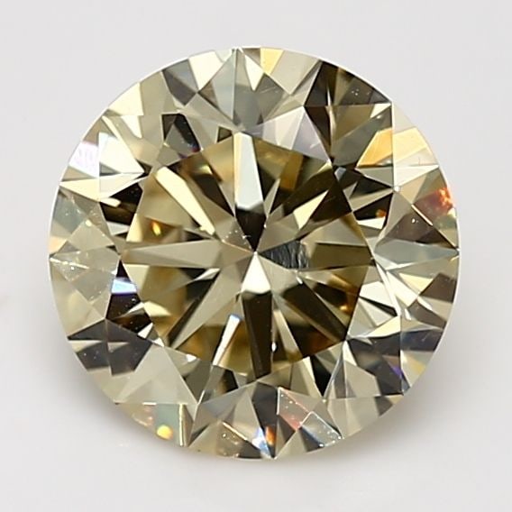 Loose Diamond - ROUND 2.54ct Fancy Light Yellow VVS2: Loose Diamond - ROUND 2.54ct Fancy Light Yellow VVS2 Source: Natural Shape: ROUND Carats: 2.54 Color: Fancy Light Yellow Certification: GIA Video: