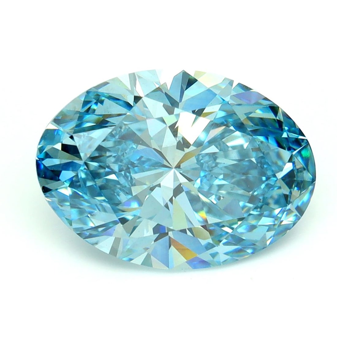 Loose Diamond - OVAL 4.02ct Fancy Vivid Blue VS1: Loose Diamond - OVAL 4.02ct Fancy Vivid Blue VS1 Source: This is a real non-mined Diamond that has been grown in a lab Shape: OVAL Carats: 4.02 Color: Fancy Vivid Blue Certification: IGI Video: