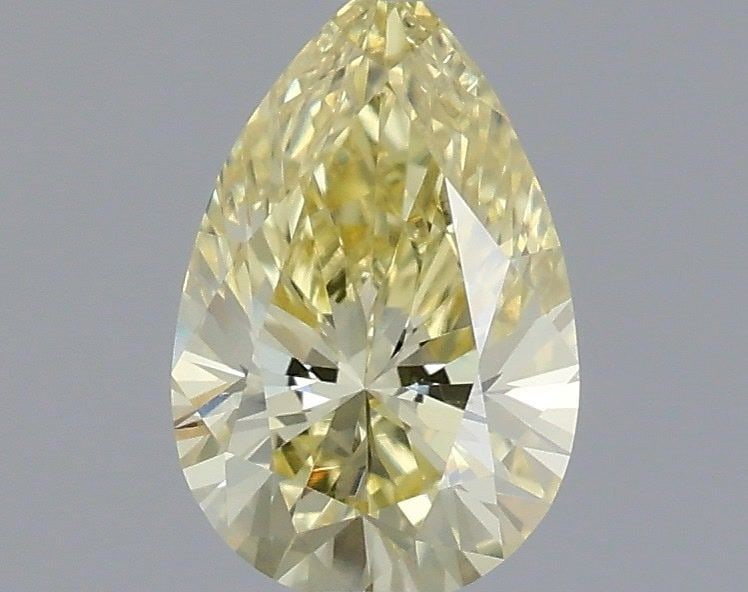 Loose Diamond - PEAR 0.54ct Fancy Yellow VVS2: Loose Diamond - PEAR 0.54ct Fancy Yellow VVS2 Source: This is a real non-mined Diamond that has been grown in a lab Shape: PEAR Carats: 0.54 Color: Fancy Yellow Certification: IGI Video: