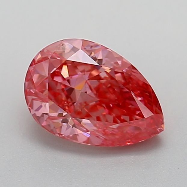 Loose Diamond - PEAR 1.22ct Fancy Vivid Pink SI1: Loose Diamond - PEAR 1.22ct Fancy Vivid Pink SI1 Source: This is a real non-mined Diamond that has been grown in a lab Shape: PEAR Carats: 1.22 Color: Fancy Vivid Pink Certification: IGI Video: