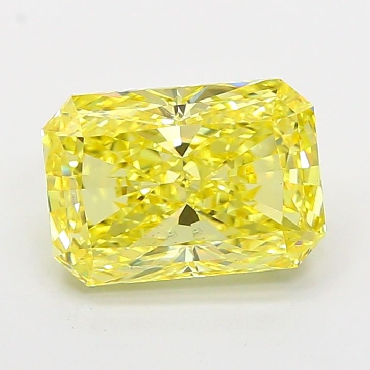 Loose Diamond - RADIANT 3.01ct Fancy Vivid Yellow VS1: Loose Diamond - RADIANT 3.01ct Fancy Vivid Yellow VS1 Source: This is a real non-mined Diamond that has been grown in a lab Shape: RADIANT Carats: 3.01 Color: Fancy Vivid Yellow Certification: IGI Vid