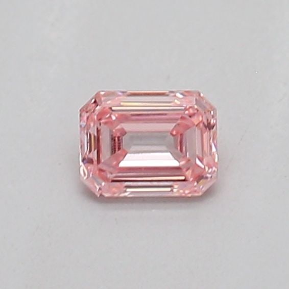 Loose Diamond - EMERALD 0.15ct Fancy Intense Pink VS1: Loose Diamond - EMERALD 0.15ct Fancy Intense Pink VS1 Source: This is a real non-mined Diamond that has been grown in a lab Shape: EMERALD Carats: 0.15 Color: Fancy Intense Pink Certification: IGI PLE