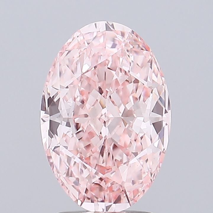 Loose Diamond - OVAL 3.04ct Fancy Vivid Pink VS1: Loose Diamond - OVAL 3.04ct Fancy Vivid Pink VS1 Source: This is a real non-mined Diamond that has been grown in a lab Shape: OVAL Carats: 3.04 Color: Fancy Vivid Pink Certification: IGI Video: Video