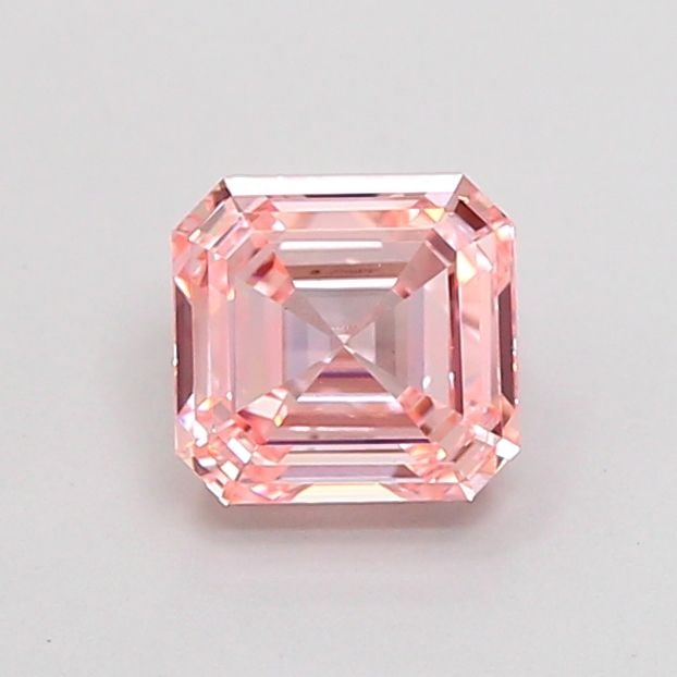 Loose Diamond - ASSCHER 1.02ct Fancy Vivid Pink VS1: Loose Diamond - ASSCHER 1.02ct Fancy Vivid Pink VS1 Source: This is a real non-mined Diamond that has been grown in a lab Shape: ASSCHER Carats: 1.02 Color: Fancy Vivid Pink Certification: IGI Video: