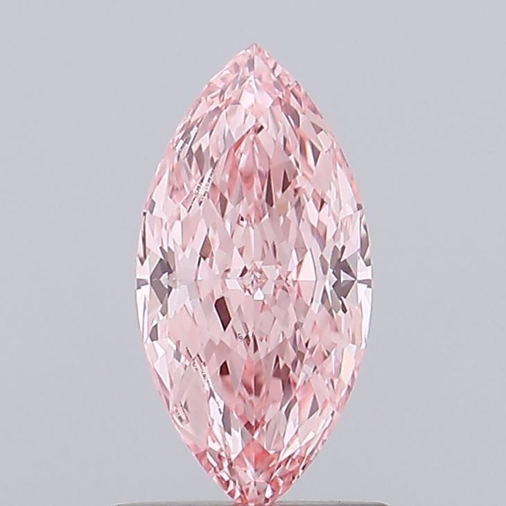 Loose Diamond - MARQUISE 1.07ct Fancy Vivid Pink VVS2: Loose Diamond - MARQUISE 1.07ct Fancy Vivid Pink VVS2 Source: This is a real non-mined Diamond that has been grown in a lab Shape: MARQUISE Carats: 1.07 Color: Fancy Vivid Pink Certification: IGI Vide