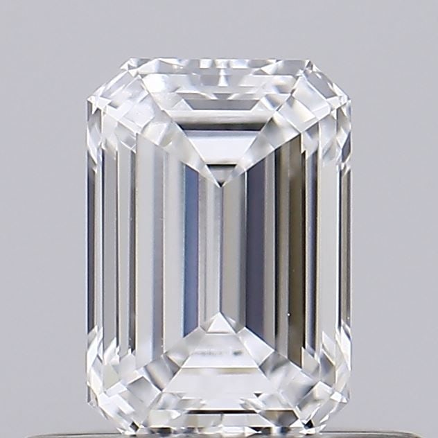 Loose Diamond - EMERALD 0.51ct D VVS2: Loose Diamond - EMERALD 0.51ct D VVS2 Source: This is a real non-mined Diamond that has been grown in a lab Shape: EMERALD Carats: 0.51 Color: D Clarity: VVS2 Certification: IGI Video: