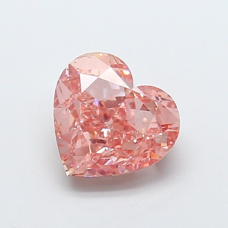 Loose Diamond - HEART 2.84ct Fancy Intense Brownish Pink VS1: Loose Diamond - HEART 2.84ct Fancy Intense Brownish Pink VS1 Source: This is a real non-mined Diamond that has been grown in a lab Shape: HEART Carats: 2.84 Color: Fancy Intense Brownish Pink Certific