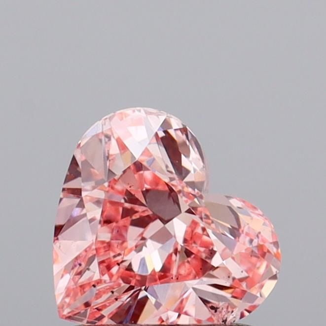 Loose Diamond - HEART 1.07ct Fancy Intense Pink SI1: Loose Diamond - HEART 1.07ct Fancy Intense Pink SI1 Source: This is a real non-mined Diamond that has been grown in a lab Shape: HEART Carats: 1.07 Color: Fancy Intense Pink Certification: IGI Video: