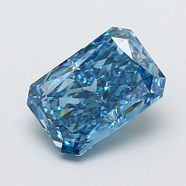 Loose Diamond - RADIANT 2.05ct Fancy Vivid Blue VVS2: Loose Diamond - RADIANT 2.05ct Fancy Vivid Blue VVS2 Source: This is a real non-mined Diamond that has been grown in a lab Shape: RADIANT Carats: 2.05 Color: Fancy Vivid Blue Certification: IGI Video: