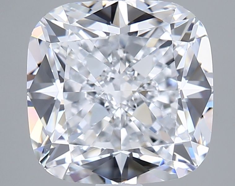 Loose Diamond - CUSHION MODIFIED 3.21ct D VVS2: Loose Diamond - CUSHION MODIFIED 3.21ct D VVS2 Source: This is a real non-mined Diamond that has been grown in a lab Shape: CUSHION MODIFIED Carats: 3.21 Color: D Clarity: VVS2 Certification: IGI Vide