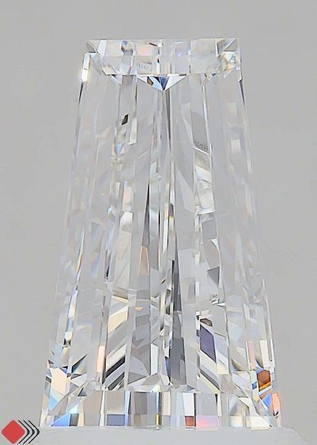 Loose Diamond - TAPERED BAGUETTE 1.0ct D VVS2: Loose Diamond - TAPERED BAGUETTE 1.0ct D VVS2 Source: This is a real non-mined Diamond that has been grown in a lab Shape: TAPERED BAGUETTE Carats: 1.0 Color: D Clarity: VVS2 Certification: IGI
