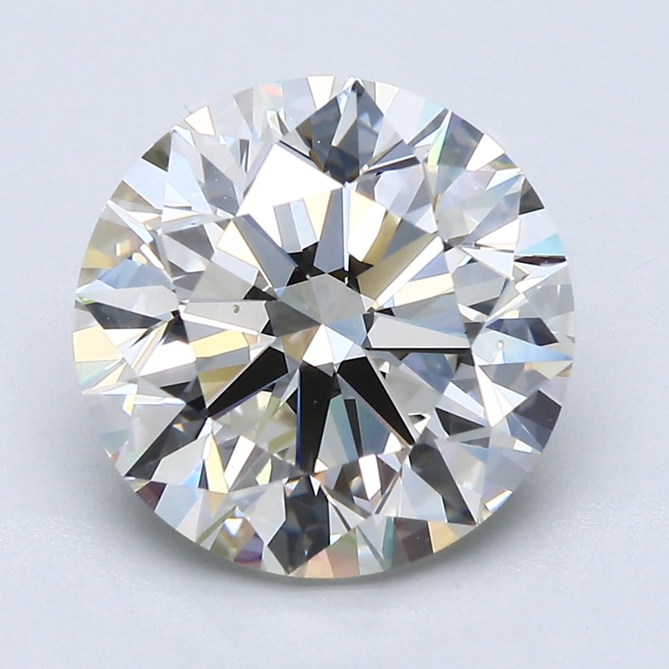 Loose Diamond - Round 4.07ct K VS2: Loose Diamond - Round 4.07ct K VS2 Source: Natural Mined Diamond Shape: Round Carats: 4.07 Color: K Clarity: VS2 Certification: GIA Condition: Pre-Owned PLEASE NOTE: Framed, Large, or heavy items do n