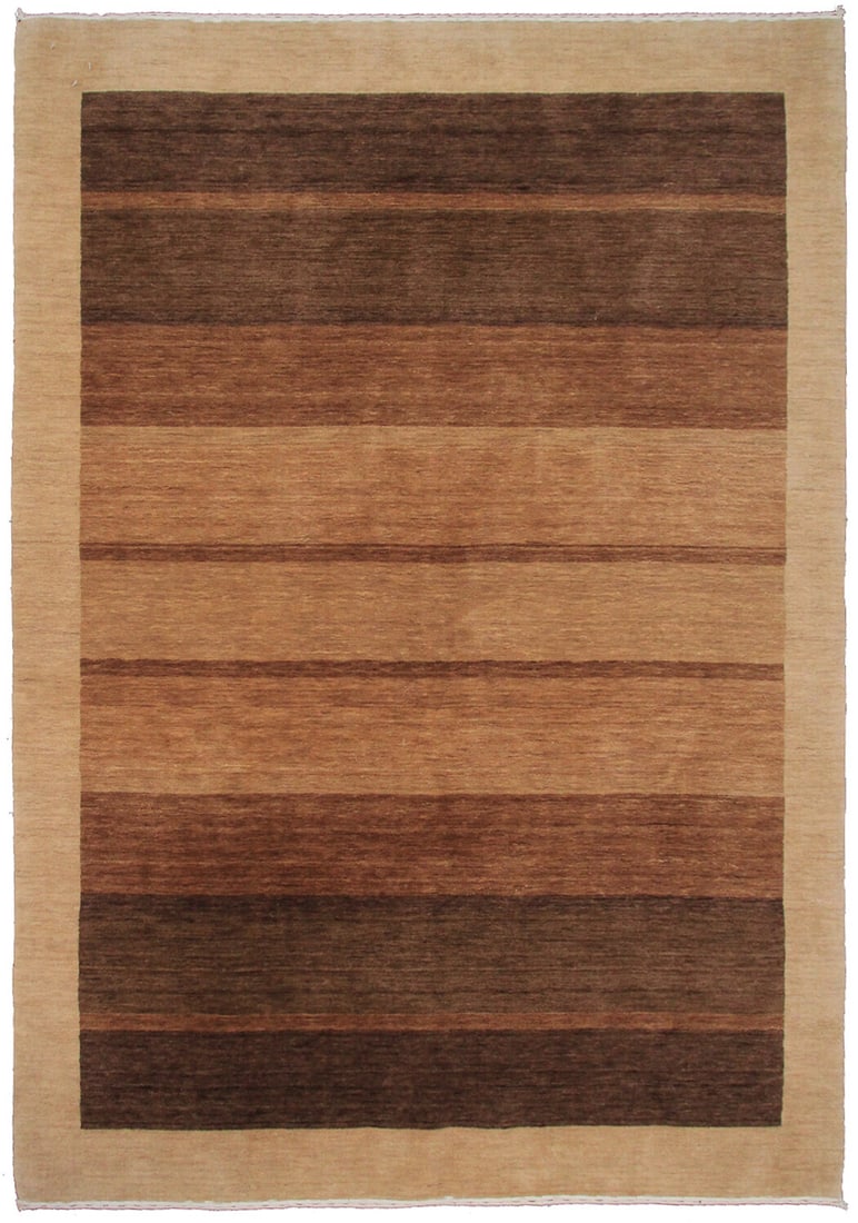 Hand Knotted Wool Beige Art Deco Geometric Area Rug 5x7 Vintage: Hand Knotted Wool Beige Art Deco Geometric Area Rug 5x7 Vintage This vintage handmade area rug features a geometric Art Deco design in beige tones. Crafted in China, it is hand-knotted from 100% wool 