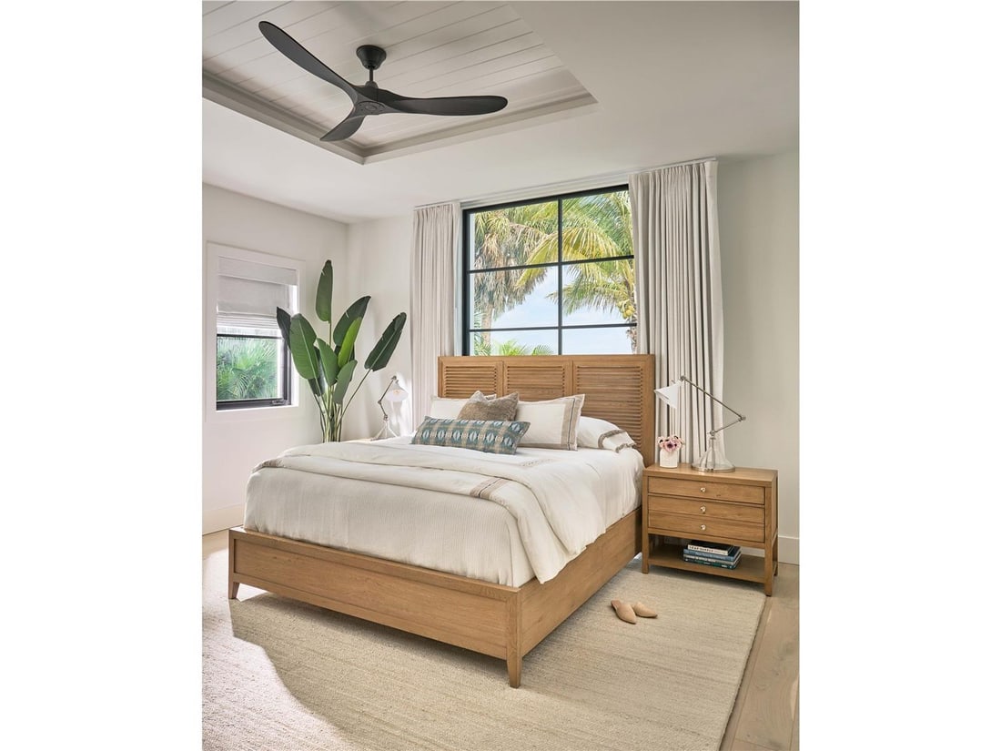 Universal Saugatuck Nightstand Weekender Coastal Living Sand Dune Finish: Universal Saugatuck Nightstand Weekender Coastal Living Sand Dune Finish Introducing the Serenity and Style Coastal Nightstand, a perfect addition to your coastal-themed bedroom. This nightstand featu