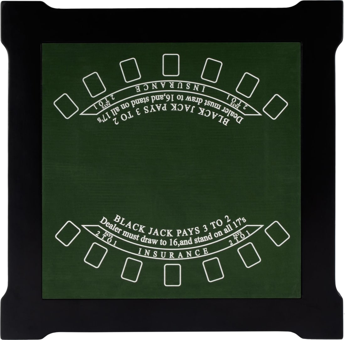 Butler Vincent Black Licorice Game Table Transitional Style 30H 36W 36D (1 of 3)