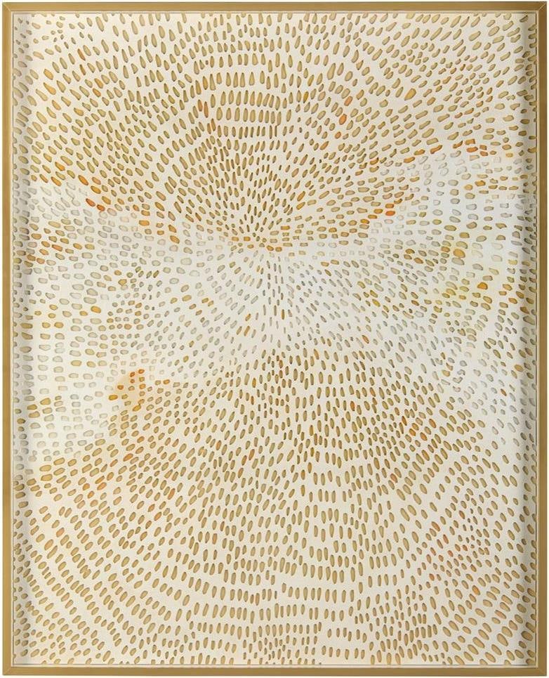 Mark McDowell Tanzania Lithograph in Gold Frame 58.75H 47W: Mark McDowell Tanzania Lithograph in Gold Frame 58.75H 47W Enhance your space with Mark McDowell's stunning textured art piece, featuring a captivating depiction of Tanzania. This vertical artwork is 