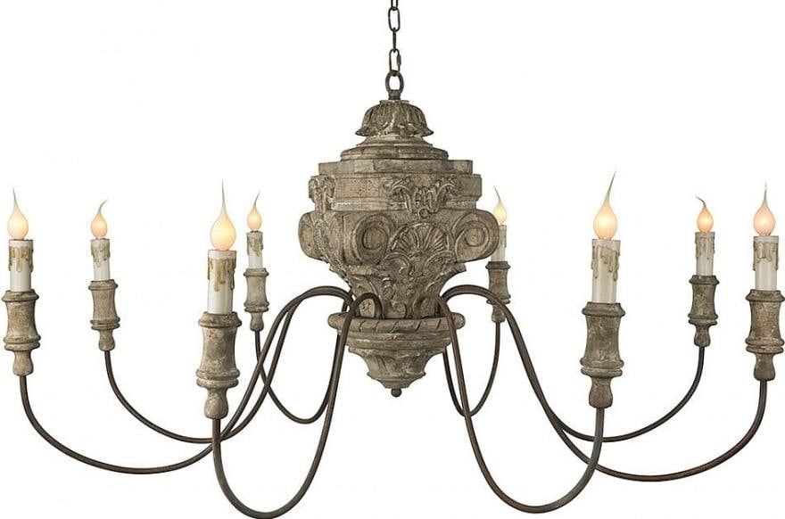 Provence Home Chic Traditional Coffee Table 45 x 45 French Country Style (1 of 1)