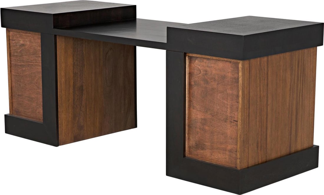 Bentley Collection Dark Walnut Desk by Noir English Traditional Style (1 of 11)