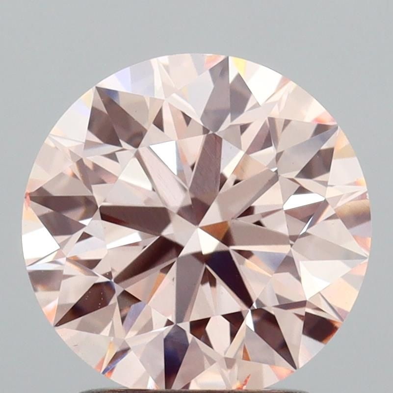 Ideal Loose Diamond - ROUND 2.01ct Fancy Intense Pink SI1: Ideal Loose Diamond - ROUND 2.01ct Fancy Intense Pink SI1 Source: This is a real non-mined Diamond that has been grown in a lab Shape: ROUND Carats: 2.01 Color: Fancy Intense Pink Certification: IGI