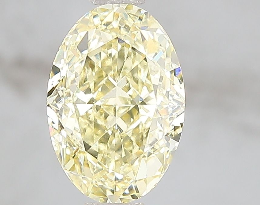 Loose Diamond - OVAL 2.01ct Fancy Intense Yellow VS1: Loose Diamond - OVAL 2.01ct Fancy Intense Yellow VS1 Source: This is a real non-mined Diamond that has been grown in a lab Shape: OVAL Carats: 2.01 Color: Fancy Intense Yellow Certification: IGI PLEAS