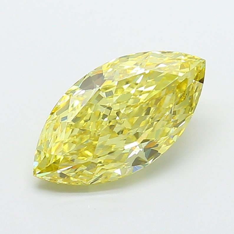 Loose Diamond - MARQUISE 5.06ct Fancy Intense Yellow VVS2: Loose Diamond - MARQUISE 5.06ct Fancy Intense Yellow VVS2 Source: This is a real non-mined Diamond that has been grown in a lab Shape: MARQUISE Carats: 5.06 Color: Fancy Intense Yellow Certification: 