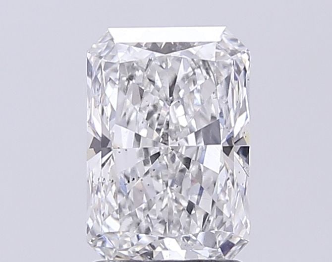 Loose Diamond - RADIANT 1.94ct E SI1: Loose Diamond - RADIANT 1.94ct E SI1 Source: This is a real non-mined Diamond that has been grown in a lab Shape: RADIANT Carats: 1.94 Color: E Clarity: SI1 Certification: NONE Video: