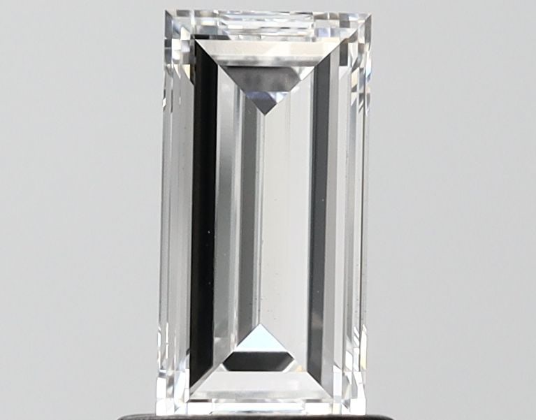 Loose Diamond - BAGUETTE 1.08ct E VVS2: Loose Diamond - BAGUETTE 1.08ct E VVS2 Source: This is a real non-mined Diamond that has been grown in a lab Shape: BAGUETTE Carats: 1.08 Color: E Clarity: VVS2 Certification: IGI Video:
