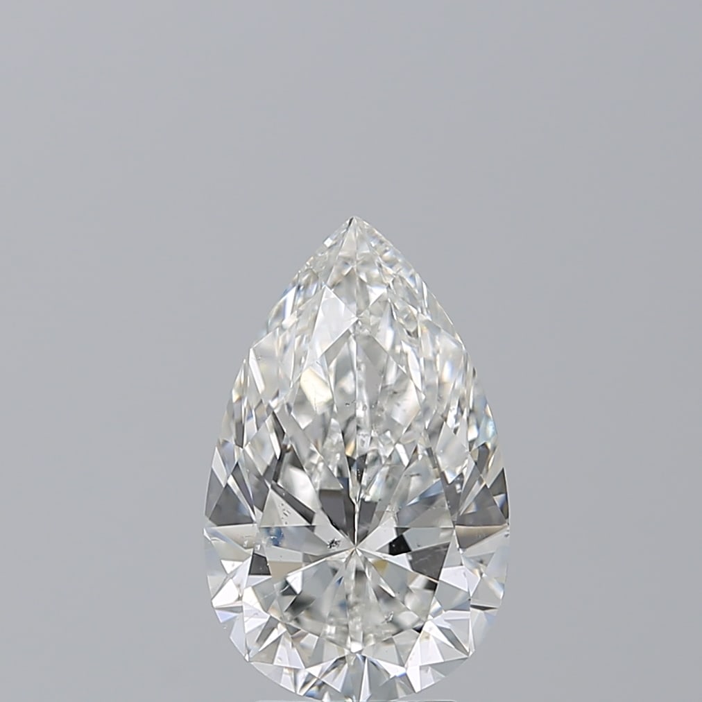 Loose Diamond - PEAR 3.51ct G SI2: Loose Diamond - PEAR 3.51ct G SI2 Source: Natural Mined Diamond Shape: PEAR Carats: 3.51 Color: G Clarity: SI2 Certification: GIA Condition: Pre-Owned PLEASE NOTE: Framed, Large, or heavy items do not