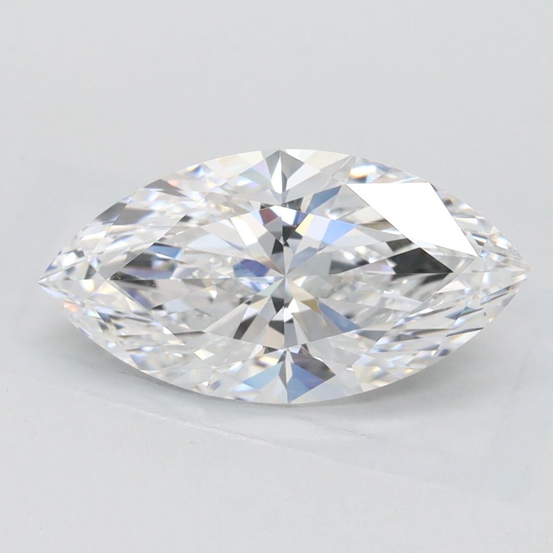 Loose Diamond - MARQUISE 2.18ct D IF: Loose Diamond - MARQUISE 2.18ct D IF Source: This is a real non-mined Diamond that has been grown in a lab Shape: MARQUISE Carats: 2.18 Color: D Clarity: IF Certification: IGI Video: