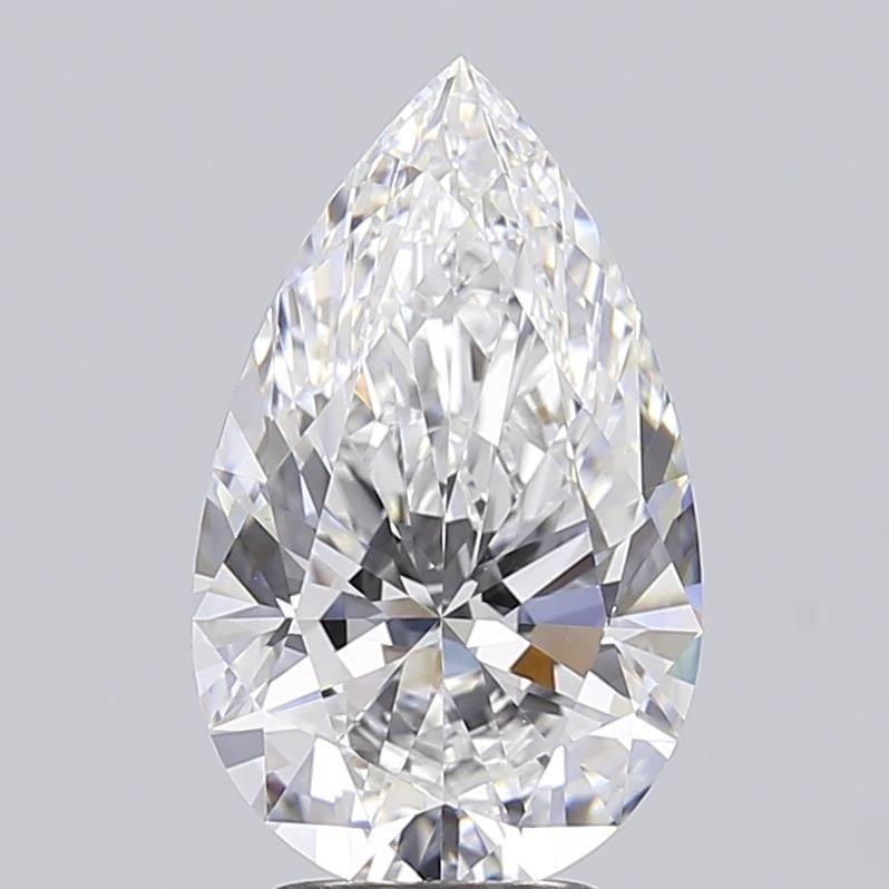 Loose Diamond - PEAR 4.05ct D VVS2: Loose Diamond - PEAR 4.05ct D VVS2 Source: This is a real non-mined Diamond that has been grown in a lab Shape: PEAR Carats: 4.05 Color: D Clarity: VVS2 Certification: IGI Video: