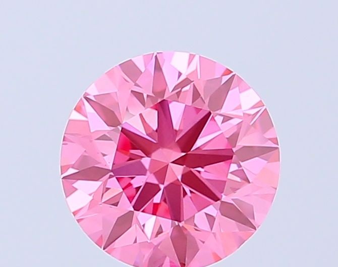 Ideal Loose Diamond - ROUND 1.83ct Fancy Vivid Pink VS2: Ideal Loose Diamond - ROUND 1.83ct Fancy Vivid Pink VS2 Source: This is a real non-mined Diamond that has been grown in a lab Shape: ROUND Carats: 1.83 Color: Fancy Vivid Pink Certification: IGI Video