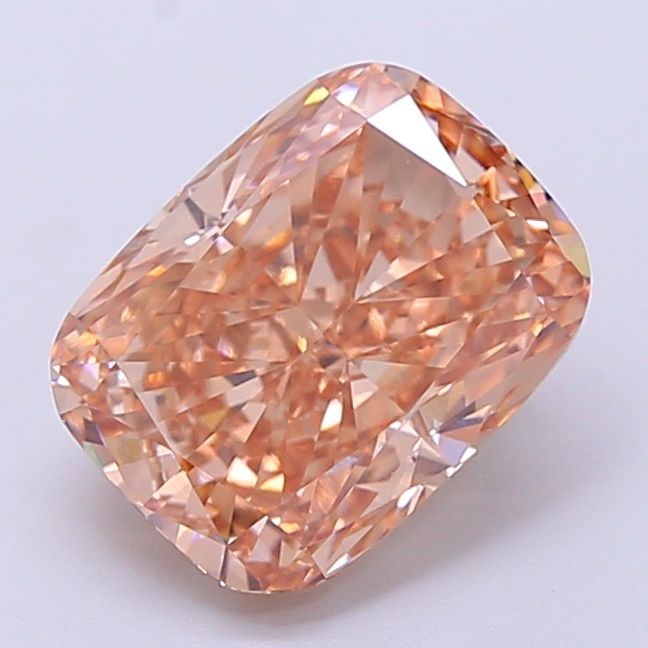 Loose Diamond - CUSHION MODIFIED 2.78ct Fancy Light Brown VVS2: Loose Diamond - CUSHION MODIFIED 2.78ct Fancy Light Brown VVS2 Source: This is a real non-mined Diamond that has been grown in a lab Shape: CUSHION MODIFIED Carats: 2.78 Color: Fancy Light Brown Certi