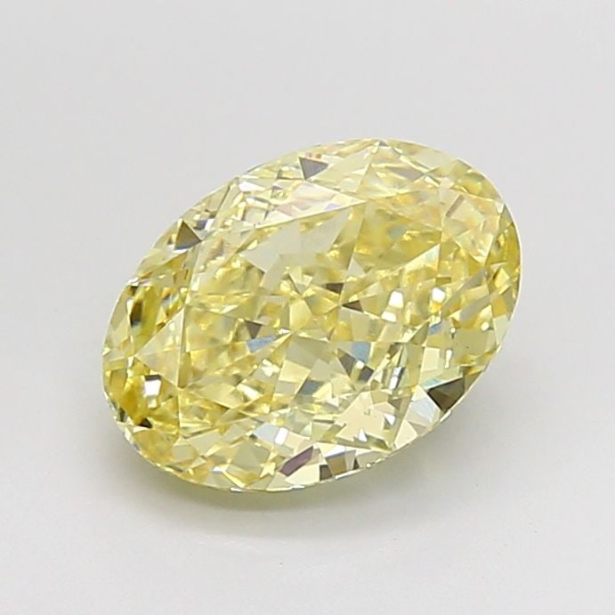 Loose Diamond - OVAL 3.04ct Fancy Yellow VVS2: Loose Diamond - OVAL 3.04ct Fancy Yellow VVS2 Source: This is a real non-mined Diamond that has been grown in a lab Shape: OVAL Carats: 3.04 Color: Fancy Yellow Certification: IGI Video:
