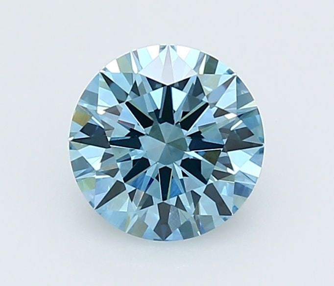 Loose Diamond - ROUND 1.5ct Fancy Vivid Blue VVS2: Loose Diamond - ROUND 1.5ct Fancy Vivid Blue VVS2 Source: This is a real non-mined Diamond that has been grown in a lab Shape: ROUND Carats: 1.5 Color: Fancy Vivid Blue Certification: IGI Video: