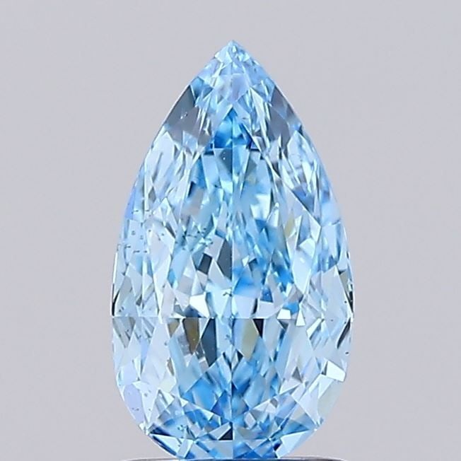 Loose Diamond - PEAR 1.5ct Fancy Vivid Blue VS2: Loose Diamond - PEAR 1.5ct Fancy Vivid Blue VS2 Source: This is a real non-mined Diamond that has been grown in a lab Shape: PEAR Carats: 1.5 Color: Fancy Vivid Blue Certification: IGI Video: Video