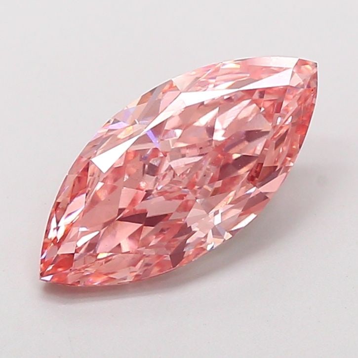 Loose Diamond - MARQUISE 4.0ct Fancy Vivid Pink VS1: Loose Diamond - MARQUISE 4.0ct Fancy Vivid Pink VS1 Source: This is a real non-mined Diamond that has been grown in a lab Shape: MARQUISE Carats: 4.0 Color: Fancy Vivid Pink Certification: IGI Video: