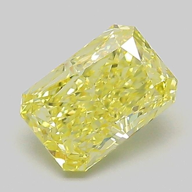 Loose Diamond - RADIANT 1.09ct Fancy Intense Yellow VS1: Loose Diamond - RADIANT 1.09ct Fancy Intense Yellow VS1 Source: This is a real non-mined Diamond that has been grown in a lab Shape: RADIANT Carats: 1.09 Color: Fancy Intense Yellow Certification: IGI