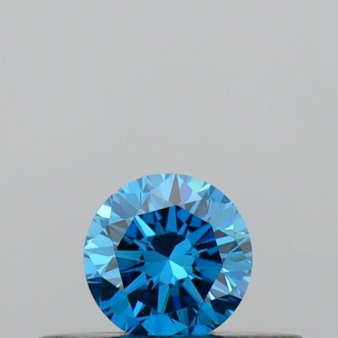 Loose Diamond - ROUND 0.19ct Fancy Vivid Blue VS1: Loose Diamond - ROUND 0.19ct Fancy Vivid Blue VS1 Source: This is a real non-mined Diamond that has been grown in a lab Shape: ROUND Carats: 0.19 Color: Fancy Vivid Blue Certification: IGI Video: