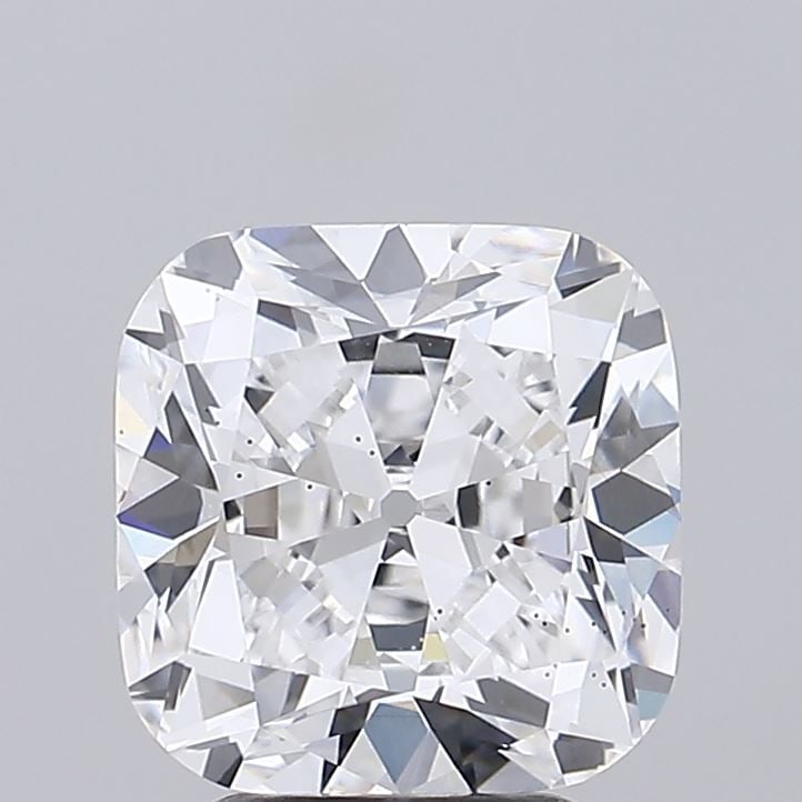Loose Diamond - CUSHION MODIFIED 3.5ct D VS2: Loose Diamond - CUSHION MODIFIED 3.5ct D VS2 Source: This is a real non-mined Diamond that has been grown in a lab Shape: CUSHION MODIFIED Carats: 3.5 Color: D Clarity: VS2 Certification: IGI Video: