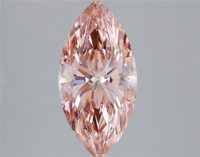Loose Diamond - MARQUISE 3.03ct Fancy Vivid Pink VS1: Loose Diamond - MARQUISE 3.03ct Fancy Vivid Pink VS1 Source: This is a real non-mined Diamond that has been grown in a lab Shape: MARQUISE Carats: 3.03 Color: Fancy Vivid Pink Certification: IGI