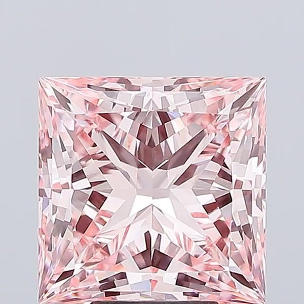 Loose Diamond - PRINCESS 7.1ct Fancy Vivid Pink VS1: Loose Diamond - PRINCESS 7.1ct Fancy Vivid Pink VS1 Source: This is a real non-mined Diamond that has been grown in a lab Shape: PRINCESS Carats: 7.1 Color: Fancy Vivid Pink Certification: IGI Video: