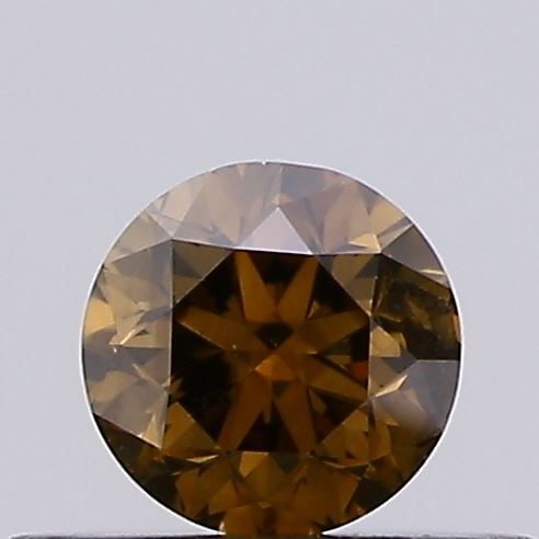 Loose Diamond - ROUND 0.3ct Fancy Brown SI2: Loose Diamond - ROUND 0.3ct Fancy Brown SI2 Source: Natural Shape: ROUND Carats: 0.3 Color: Fancy Brown Certification: NONE Video: