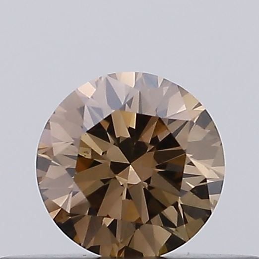 Loose Diamond - ROUND 0.27ct Fancy Light Brown VS2: Loose Diamond - ROUND 0.27ct Fancy Light Brown VS2 Source: Natural Shape: ROUND Carats: 0.27 Color: Fancy Light Brown Certification: NONE Video: