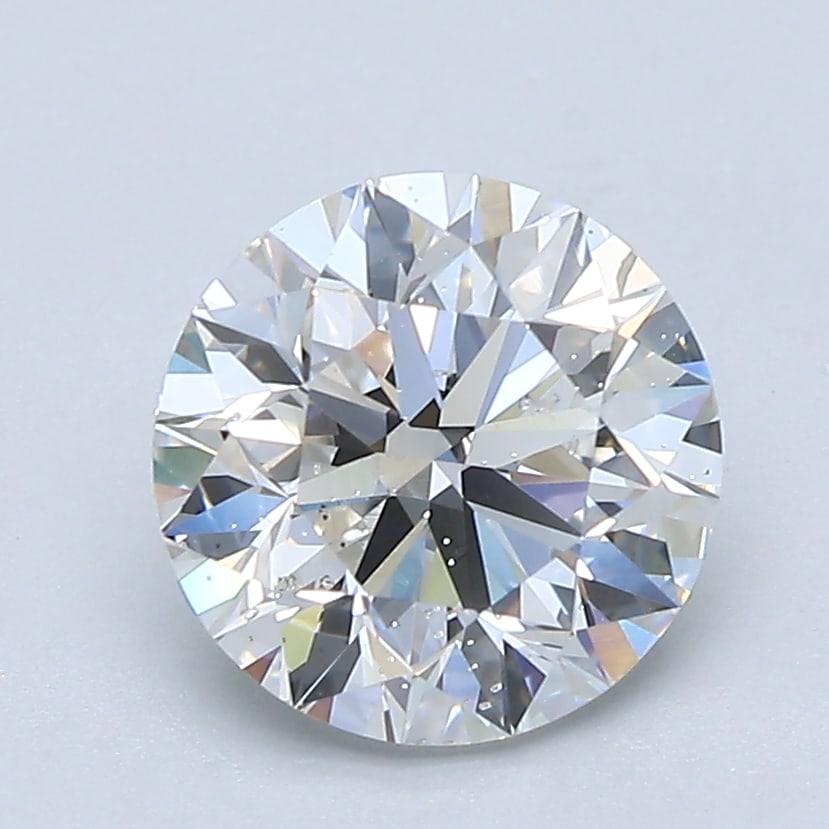 Loose Diamond - Round 2ct G SI2: Loose Diamond - Round 2ct G SI2 Source: Natural Mined Diamond Shape: Round Carats: 2 Color: G Clarity: SI2 Certification: GIA Condition: Pre-Owned PLEASE NOTE: Framed, Large, or heavy items do not hav