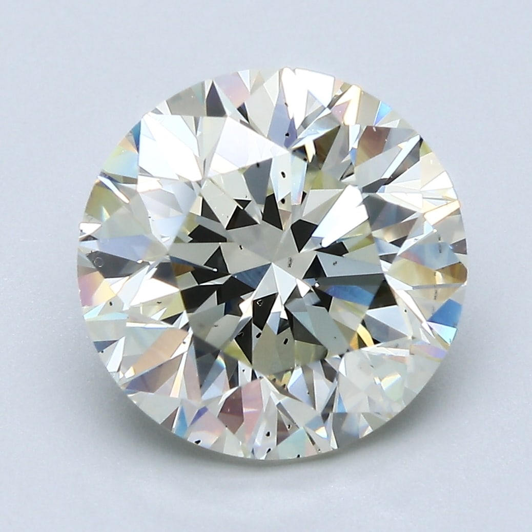 Loose Diamond - Round 5.04ct M SI1: Loose Diamond - Round 5.04ct M SI1 Source: Natural Mined Diamond Shape: Round Carats: 5.04 Color: M Clarity: SI1 Certification: GIA Condition: Pre-Owned PLEASE NOTE: Framed, Large, or heavy items do n