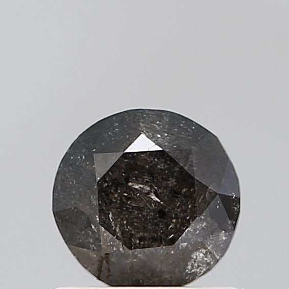 Loose Diamond - ROUND 0.69ct Salt and Pepper VS1: Loose Diamond - ROUND 0.69ct Salt and Pepper VS1 Source: Natural Shape: ROUND Carats: 0.69 Color: Salt and Pepper Certification: NONE Video:
