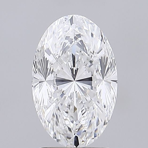 Loose Diamond - OVAL 2.6ct D VVS2: Loose Diamond - OVAL 2.6ct D VVS2 Source: This is a real non-mined Diamond that has been grown in a lab Shape: OVAL Carats: 2.6 Color: D Clarity: VVS2 Certification: IGI Video: