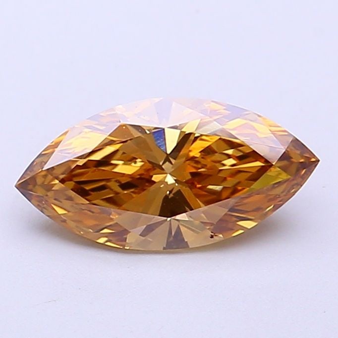 Loose Diamond - MARQUISE 1.07ct Fancy Brown VVS2: Loose Diamond - MARQUISE 1.07ct Fancy Brown VVS2 Source: This is a real non-mined Diamond that has been grown in a lab Shape: MARQUISE Carats: 1.07 Color: Fancy Brown Certification: IGI Video: